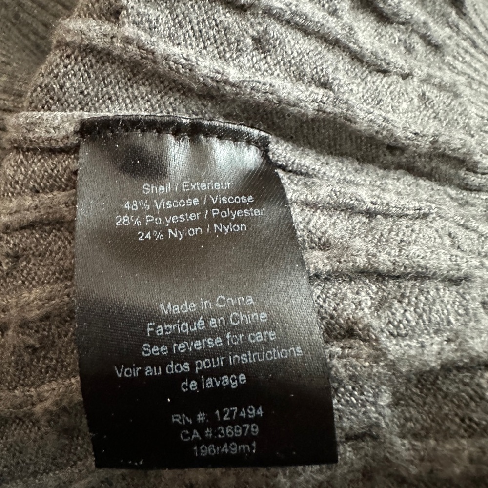 Revolve Heartloom Charcoal Knit sweater skirt M - Picture 6 of 6